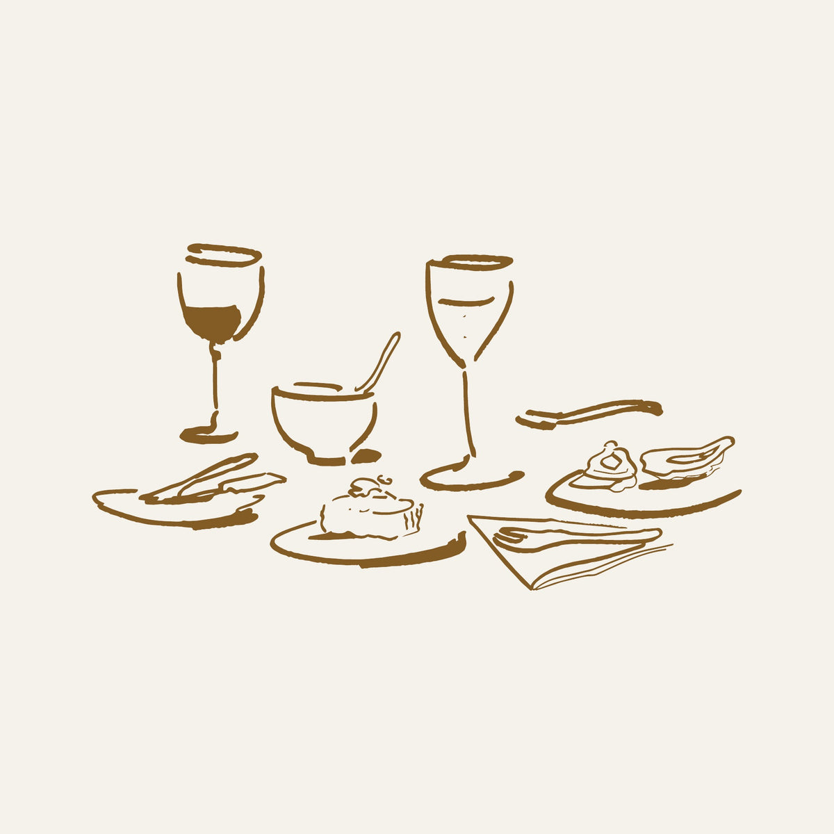 Rondje Kerstmarkt – illustratie