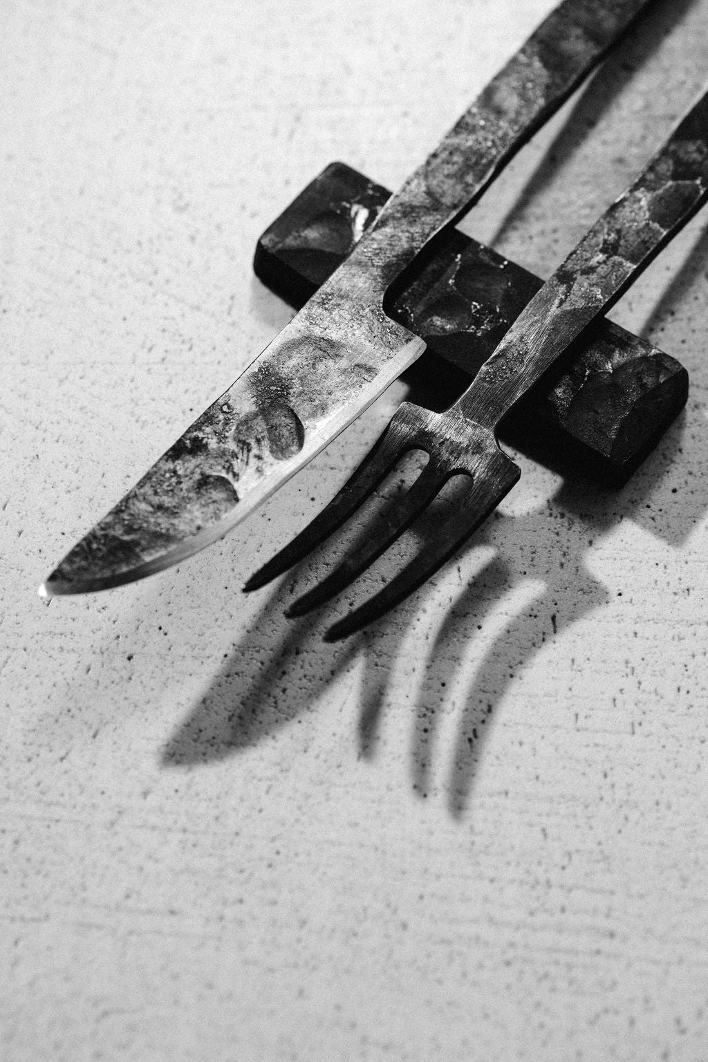 Hand-forged cutlery